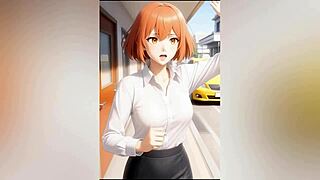 Akari Folla Su Jefe En La Oficina - Anime- Audio En Español- Asmr