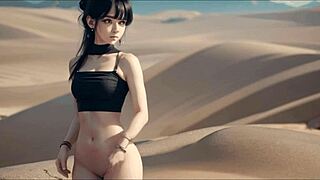 Chi-Chi In Dragon Ball: Brunette Beauty Gets Facial Surprise