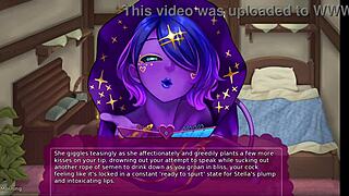 Stella's Monster Girl Lips Tease Dreamy Blowjob Kisses