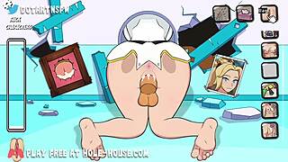 mercy overwatch full scene with creampie moaning orgasms