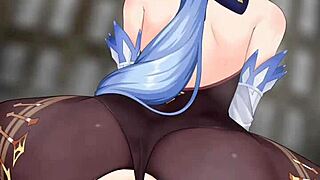 ganyu rides cowgirl erotic genshin impact hentai pussy grind 🔥🐐