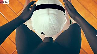 imagine this hentai girl's big ass and tits slammed missionary by monster cock till she squirts everywhere