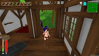 heart racing gameplay with tropical monster girls episode 12 in closet