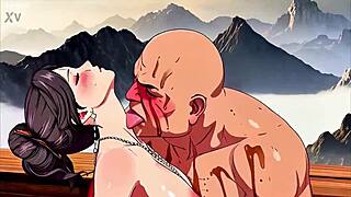 I love deepthroating this old fat guy's cock and swallowing every drop of cum