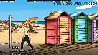 landlord teaches innocent jenny passionate kissing