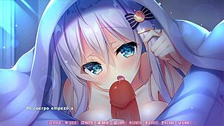 craving ichizu na ginpatsu bishoujo anya's steamy hentai scene 5 in spanish
