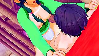 Maomao Drains Huge Cock Dry Horny Squirting Big Tits Fuck Fest