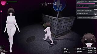 manaka's secret flashing in residential area