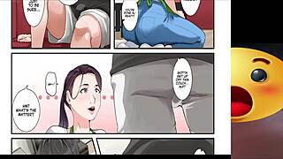 mature housewife welcomes unemployed stepson back for another round of forbidden manga fun