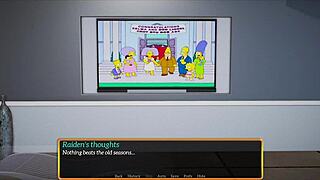 Love Sparks Fly with Curvy New Family Big Tits Teen Hentai Bliss Part 59