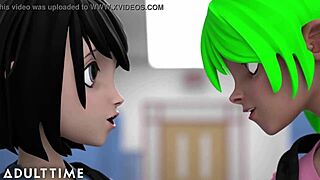 Hot Teacher Tempts Horny Students in Steamy 3D Hentai Fuck Fest