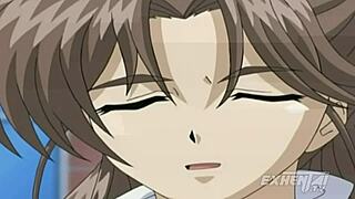 😲 my horny housewife catches me sniffing her underwear then big tits hentai fuck!