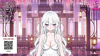 i'm squirting so much in this naughty e-girl schoolgirl maid vtuber outfit