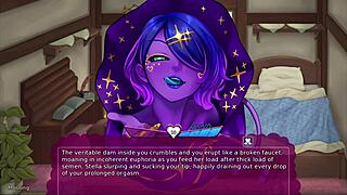 Stella's Monster Girl Lips Tease Dreamy Blowjob Kisses