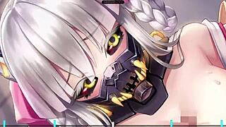 Jerk Off to Big Tits Hentai Hero in Easy Mode Game Fap Session