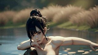 Chi-Chi In Dragon Ball: Brunette Beauty Gets Facial Surprise