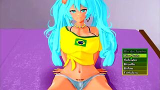 Miku's Steamy Hentai Adventure Takes Her Deep into Brazil's Wildest Game Fantasies