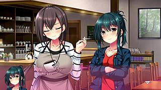 in real hentai situation 2, part 18, nao route 5, she gets creampied and squirts.