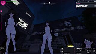 manaka's secret flashing in residential area