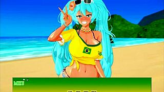 Miku's Steamy Hentai Adventure Takes Her Deep into Brazil's Wildest Game Fantasies