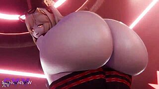 Burnice Twerking Her Big Ass in 3D Hentai Anal Action