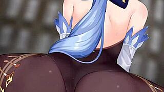 ganyu rides cowgirl erotic genshin impact hentai pussy grind 🔥🐐