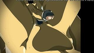 she pumps her huge tits while watching bible black futas cum all over in hmv