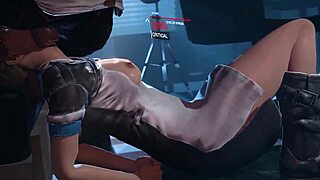 hentai detroit become human small tits android tease