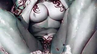 thick milfs ass clapping and spreading 😏