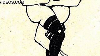 check out these vintage erotic drawings, so hot and retro 😍