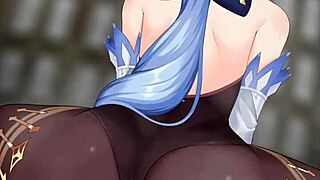 ganyu rides cowgirl erotic genshin impact hentai pussy grind 🔥🐐