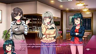 Nao squirts from monster cock creampie in hentai situation part 23