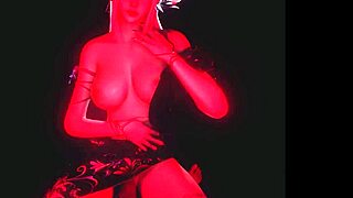 in this 3d animated tale a beautiful big ass big tits asian beauty deepthroats monster cock