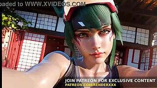 Kiriko bounces curvy ass on thick cock in uncensored ride