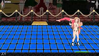 princess of the ring 2 hentai game oh cute ladies scissor and lick in lesbian bliss!