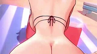 anis nikke bounces big ass doggystyle in beautiful pov 3d hentai animations