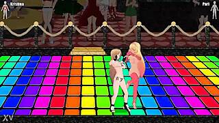 princess of the ring 2 hentai game oh cute ladies scissor and lick in lesbian bliss!