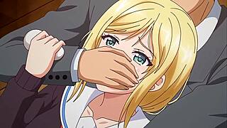 Busty hentai babe craves titty sex action