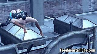 SUPERWOMAN PUSSY LICKED DEEP BY CATWOMAN OUTDOOR CUNILINGUS MUFF DIVING ORAL