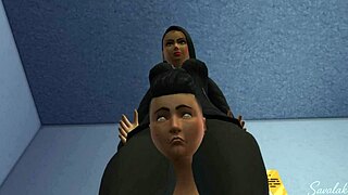 whoa this sims beurette femdom just defonces me senseless
