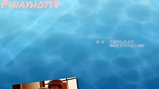 campus swimmer teens finger pussies and fuck big cocks. hentai student ass play