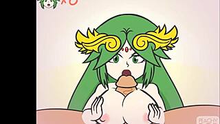 hey palutena super smash girls want your titfuck now