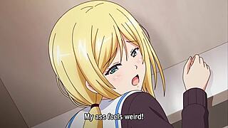 Busty hentai babe craves titty sex action