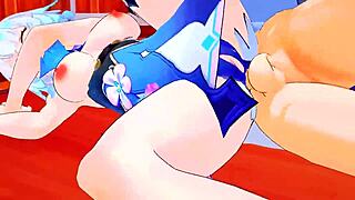 cerydra squirts huge loads during anal creampie sex but what's honkai star rail hiding?