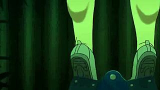 campus swimmer teens finger pussies and fuck big cocks. hentai student ass play