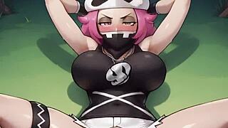 pokemon grunt girl hen ai hides naughty secrets anime temptation unfolds