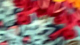 thick ebony milf wife in sundress hides her best secret cum craving