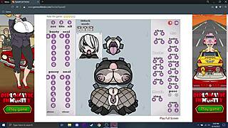 She DROPS to her knees for ANAL then VAGINA pounding in this hentai game