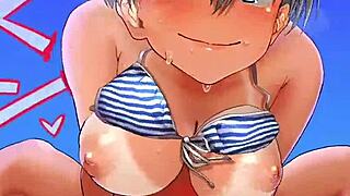 My wild hentai Uzaki fantasies drive me crazy