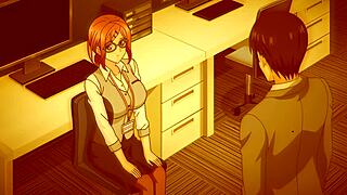 Busty Hentai Babe Craves Colleague's Thrusts Shachiku Cinderella 2